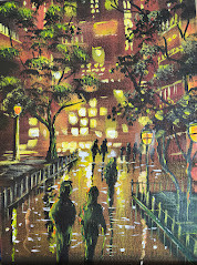 Demo 1, acrylic, night scene using brush.jpg